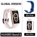 Globale Version Huawei Band 6 Band6 SpO2 BT5.0 1,47'' AMOLED-Bildschirm Herzfrequenz-Tracker 2-Wochen-Leben Braccialetto Relógio inte