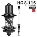 Koozer XM490 Naben 4 Lager MTB Mountainbike Nabe vorne hinten QR oder Thru 28/32/36 Löcher Scheibenbremse Fahrradnabe 8 9 10 11 12Speed