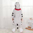 Cat Kigurumis Child Onesie Kid Animal Pajama Overall Boy Girl Winter Sleep Suit Flannel Soft Cute Festival Kitty jumpsuit