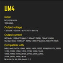 100% Original Nitecore UM4 UM2 USB QC Batterieladegerät Intelligente Schaltung Global Insurance Li-Ion AA AAA 18650 21700 26650