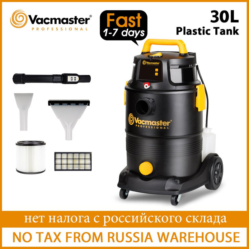 Vacmaster Household Vacuum Cleaner 2 in 1 Wet Dry Vacuums for Car Seat Sofa Carpet 19KPa Multi Filtration Car Vacuum Cleaner