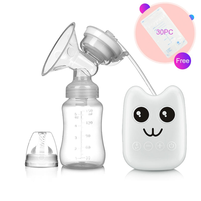 Breast Pumps Bilateral Milk Pump Baby Bottle Postnatal Supplies Electric Milk Extractor Breast Pump USB Powered Baby Breast Feed