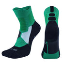 Hochwertige neue Herren Outdoor Sports Elite Basketball Socken Herren Radsocken Kompressionssocken Baumwolle Handtuch Bottom Herrensocken