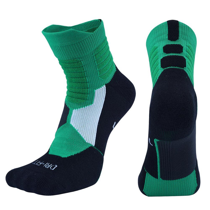 High Quality New Men Outdoor Sports Elite Basketball Socks Men Cycling Socks Compression Socks Cotton Towel Bottom Men&