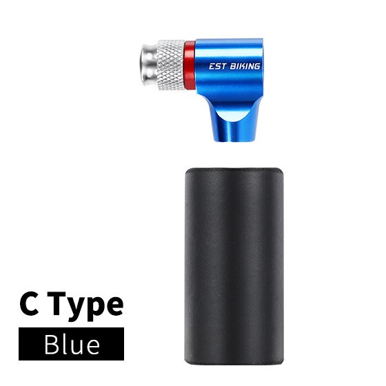 WEST BIKIING CO2 Pump Bike Mini Hand Pump MTB Road Bicycle Air Inflator Schrader Presta Valve Adapter Ball Cycling Accessories