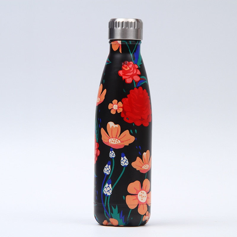 LOGO Custom Stainless Steel Bottle for Water Thermos Vacuum Insulated Cup Double-Wall Travel Drinkware Sports Flask