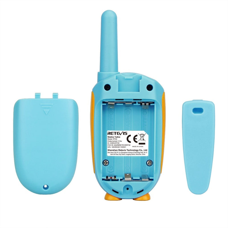 Retevis RT30 Walkie Talkie Kids 2pc Cartoon Owl Kinderradio Spielzeug Walkie-Talkie Weihnachten Geburtstagsgeschenk für Kinder Junge Mädchen