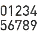 15 cm große 3D-moderne Hausnummer, Tür, Hausadresse, Nummern für Haus, digitale Tür, Außenschild, 6 Zoll.