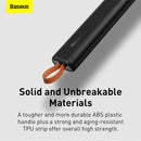 Raspador de hielo para coche Baseus, rompehielos para parabrisas, cepillo de vidrio de limpieza rápida, removedor de nieve, herramienta de TPU, ventana automática, pala de cepillo para nieve de invierno