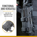 Funda para pistola táctica OneTigris, funda para cinturón Modular Molle para tiradores diestros Glock 17 19 22 23 31 32 34 35