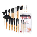 Kainuoa 32-teiliges Make-up-Set Foundation Lidschatten Lippenstifte Puder Highlight Abdeckpinsel Professionelles Make-up-Tool-Kit mit Tasche