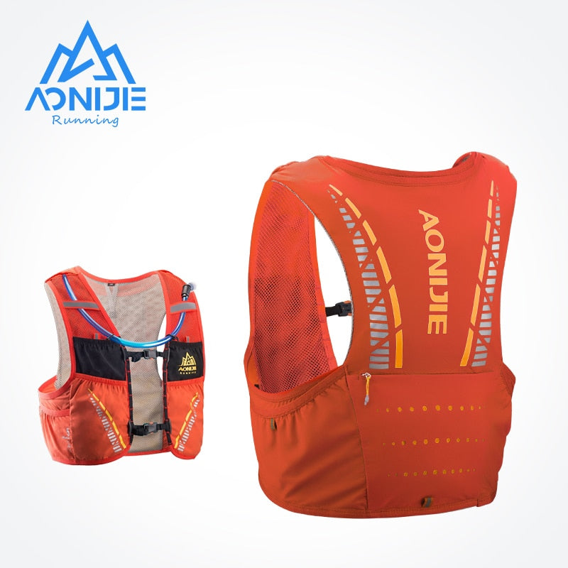 AONIJIE C933 Hydration Pack Backpack Rucksack Bag Vest Harness Water Bladder Hiking Camping Running Marathon Race Climbing 5L