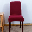 1/2/4/6 Stück Esszimmerstuhl-Abdeckung Jacquard Spandex Schonbezug-Schutzhülle Stretch für Küchenstuhl-Sitz Hotel Bankett Elastisch