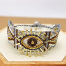 Zhongvi MIYUKI Bracelet For Women Turkish Lucky Evil Eye Bracelets Pulseras Mujer 2021 Femme Jewelry Woman Handmade Loom Beads