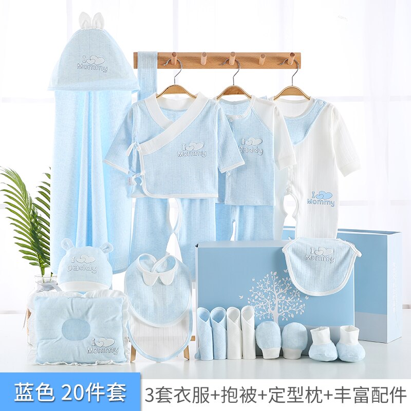 Conjuntos de ropa de algodón para bebés, ropa para recién nacidos, ropa interior de regalo, trajes para niñas, primavera y otoño