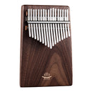 NEU Kalimba 17/21 Key Black Walnut Curly Figure Tastatur Daumenklavier Fase Calimba Musikinstrumente Tasteninstrumente