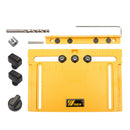 Grifflochsucher Türgriffknauf und Zugmontagelehre und Regalstiftlehre Bohrloch 5/6 mm Bohrführung Holzbearbeitungswerkzeuge