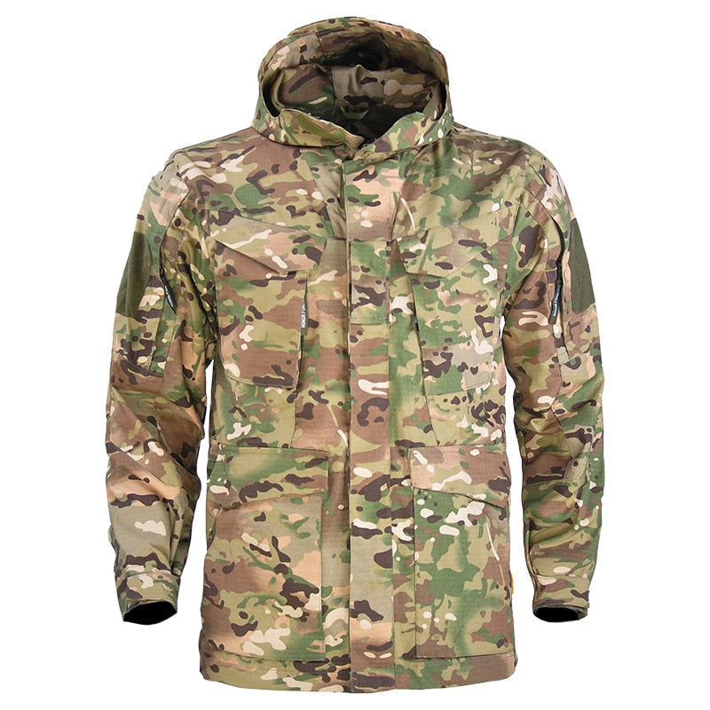 Mege Brand M65 Military Camouflage Herrenbekleidung US Army Tactical Herren Windjacke Hoodie Feldjacke Outwear casaco masculino