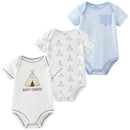 3 PCS/LOT Newborn Baby Clothing 2021 New Fashion Baby Boys Girls Clothes 100% Cotton Baby Bodysuit Short Sleeve Infant Jumpsuit