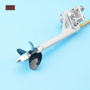 4 mm All-in-One-Flexkabelwelle Links-/Rechtsantrieb Hundeprop-Mutter Kunststoffdichtung Messingrohr und Halterung Stinger-Antrieb für Rc