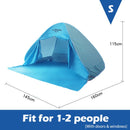 Full Automatic Camping Tent With Door Window Anti-UV Awning Tents Quick Opening Outdoor Sunshelter For 1-4 People Sunproof X147B