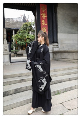 Große Größe Frauen Traditionelles Hanfu Kleid Mann Han-Dynastie Kostüm Paar Chinesische Antike Schwertkämpfer Kleidung Männlicher Kimono Tang-Anzug