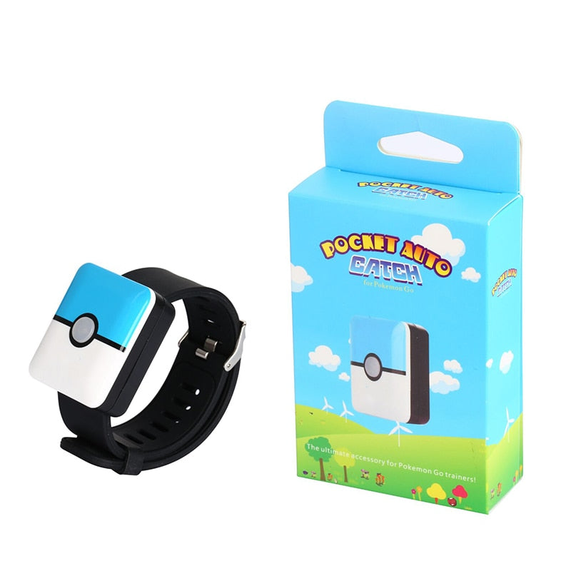 Neues Auto Catch Armband für Pokemon Go Plus Bluetooth wiederaufladbares quadratisches Armband Armband für Android IOS