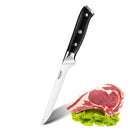 Japanische Küchenmesser scharfe Kochmesser-Sets Deutschland 1.4116 Kohlenstoffstahl Santoku Obstausbeinen Kochmesser handgefertigt