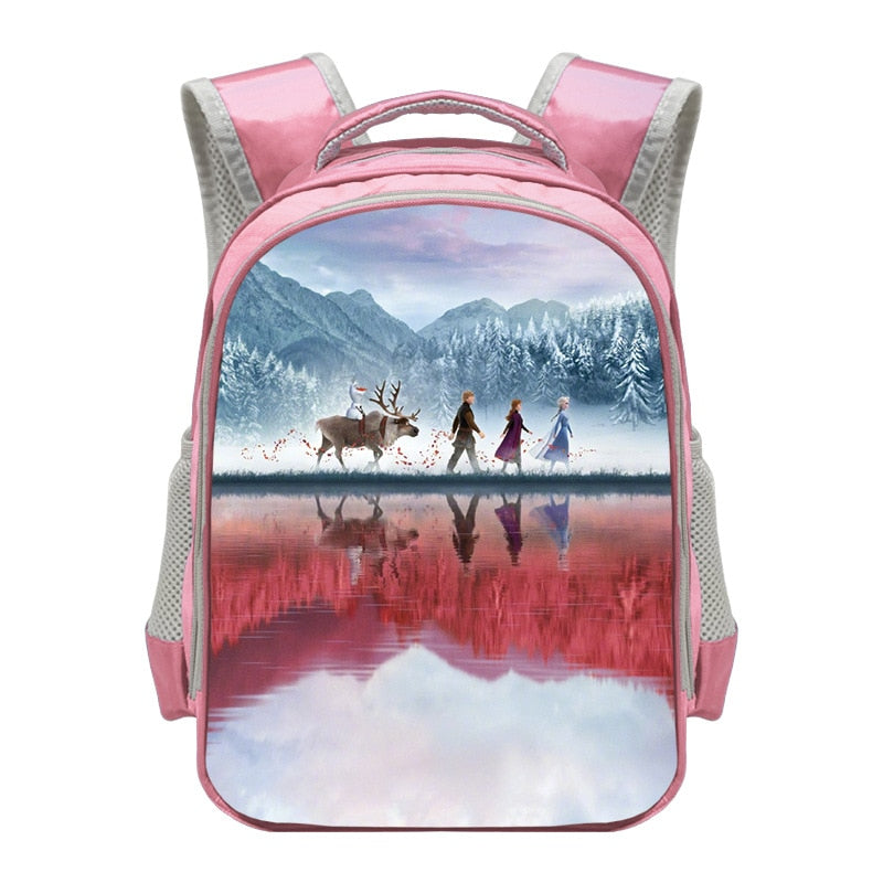 Top Quality 2020 New Frozen Elsa Girl Schoolbag Disney Princess Children School Bags For Girls Baby School Backpacks