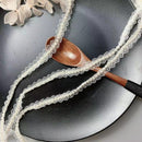 1CM de ancho blanco DIY cosido a mano perla brillo cuentas trenza encaje cinta boda vestido faldas Collar escote DIY costura apliques