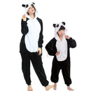 Stitch Onesies Kigurumi Winter Damen Panda Pyjamas Jungen Mädchen Tier Pyjamas Erwachsene Kinder Kostüme Flanell Cartoon Nachtwäsche