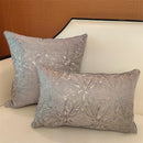 Light Luxury Sofa Cushion Covers Grid Blue Green Modern Simplicity Pillowcases European High-grade Pillow Covers Home Bed Decor