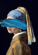 Das Mädchen mit Perlenohrringen, Gemälde auf Leinwand, Reproduktionen berühmter Kunstwerke von Jon Pop, Kunstdrucke, Wandbilder für Wohnkultur