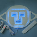 Drei Farben LED-Gesichtsmaske Photonentherapie Anti-Akne-Faltenentfernung Hautverjüngung Gesicht Hautpflegewerkzeuge Maskenimporteur