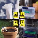 100 Stück p-touch-kompatibles tz231 tz-231 12 mm Schwarz auf Weiß Etikettenband für p-touch-Drucker tz131 431 531 631 731