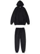 Hoodies Hosenanzug für Mädchen Jungen Einfarbig Sweatshirt Anzug Kinder Herbst Winter Kleidung Herren Hoodie + Hosen Sets