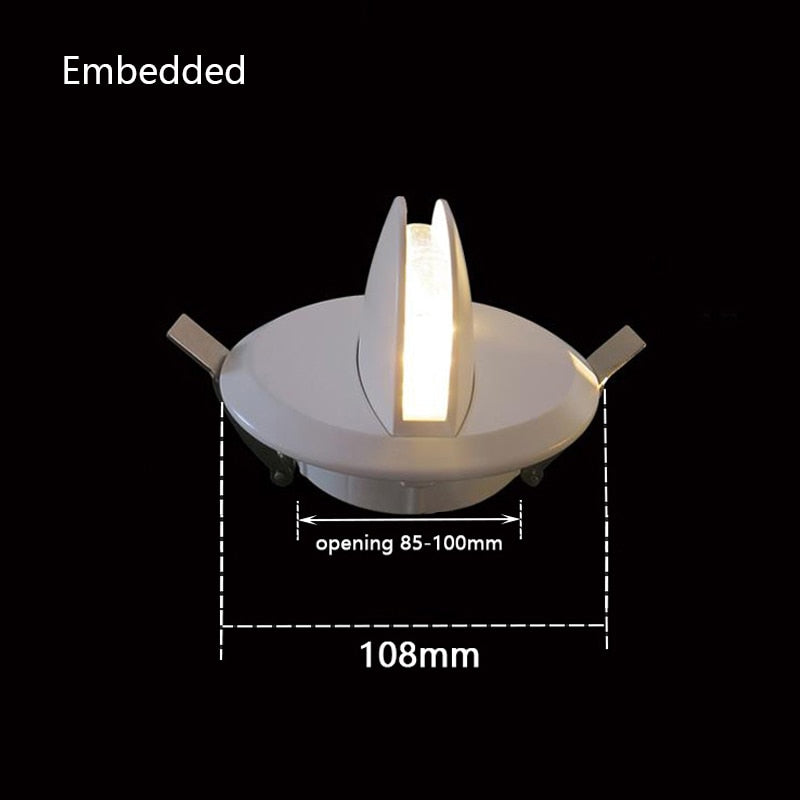 Wasserdichte IP67 LED-Wandleuchte für den Außenbereich, LED-Wandleuchte für die Oberflächenmontage, Gang, Schlafzimmer, dekorative Beleuchtung, Fensterwandleuchte