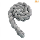 1M/2M/3M/4M Baby-Knoten-Stoßfänger im Bett Neugeborenen-Kissen-Kissen-Kissen-Stoßfänger Krippen-Stoßfänger Tour de Lit Bebe Tresse