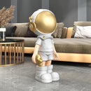 Moderne Kunst Wohnkultur Harz Handwerk Figur Astronaut Statue Nordic Wohnzimmer Dekoration Mode Skulptur Ornamente Geschenk