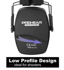 ZOHAN Rauschunterdrückungs-Sicherheits-Ohrenschützer NRR 26dB Schützen Gehörschutz Ohrenschützer Verstellbarer Gehörschutz