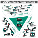 20 V kabelloser elektrischer bürstenloser Winkelschleifer Lithium-Ionen-Schleifmaschine Elektroschleifer Polierschneiden Elektrowerkzeuge