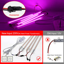 LED Grow Light 220V Full Spectrum LED Bar Lamp for Plants High Luminous Efficiency 8W 50/30cm for Grow Tent Greenhouses Flowers