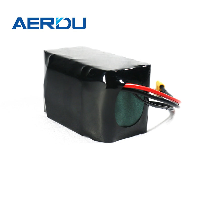 AERDU 3S6P 12V 21Ah 40A BMS orline battery pack 18650 li-ion 3500mah cells XT60 DC5521 400Watt High Power Motor Scooter light