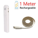 3M 2M 1M LED Smart Treppenlicht unter Bettlicht PIR Sensor Detektorsteuerung Intelligente Wandlampe Schrank Kleiderschrank Küchenlicht