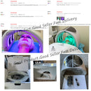 Foldable 7 Color PDT Facial Mask Face Lamp Machine Photon Therapy LED Light Skin Rejuvenation Anti Wrinkle Skin Care Beauty Mask