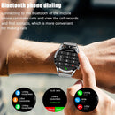 LIGE 2021 Neue Smart Watch Männer Voller Touchscreen Sport Fitness Uhr IP68 Wasserdicht Bluetooth Für Android ios Smartwatch Herren