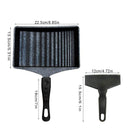 TEENRA Wave Bottom Maifanite Stone Egg Rolling Pan Non-stick Egg Frying Pan Bacon Hot Dog Eggs Maker For Breakfast Kitchen Tools