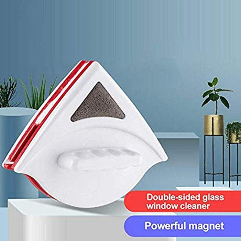 Magnetische Fensterputzbürste Glasreiniger Magnete Bürstenwerkzeug Doppelseitige magnetische Glasbürste zum Waschen der Haushaltsreinigung