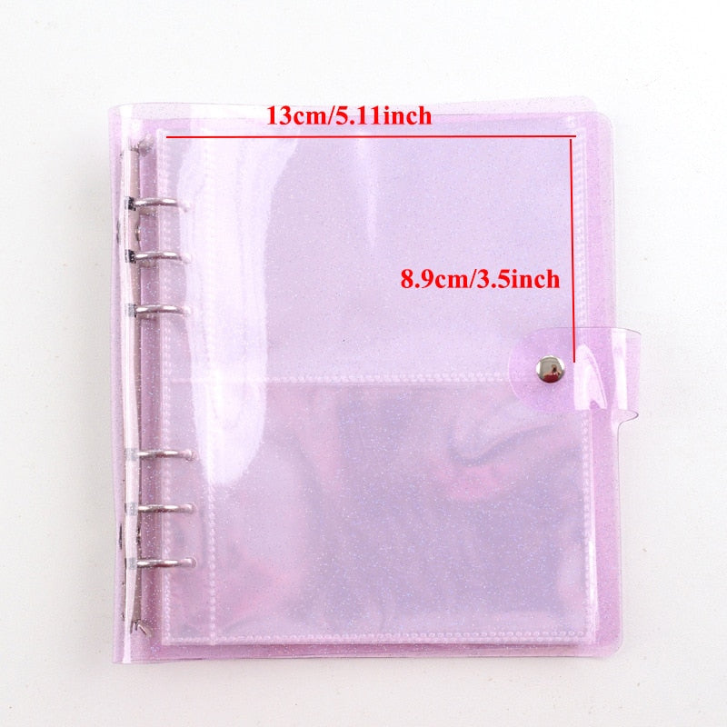 100 Pockets small photo album Home Picture Case Storage Portable Name Card Book Photo Album Card Photocard Name Card ID Holder