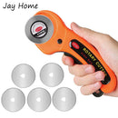 27-teiliges Rollschneider-Set 45 mm Rollschneider &amp; Tranchiermesser &amp; A4-Schneidematte &amp; Nähnadeln für Stoff-Leder-DIY-Näharbeiten